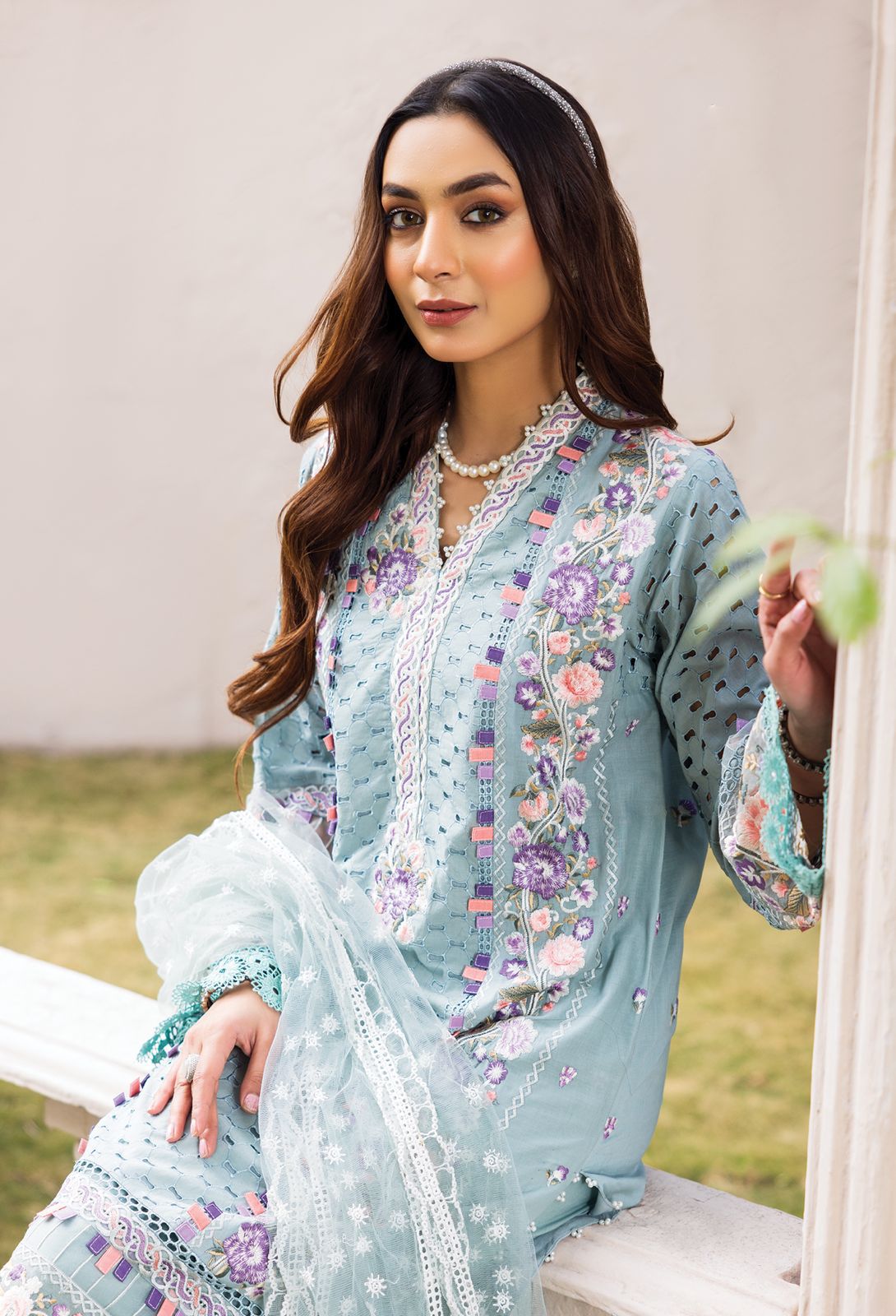 Brand Adnan libas Fabric Lawn Cotton,