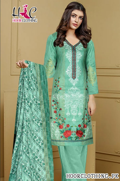 Maya B Printed Lawn Dress Master Replica Eid Collection 2018