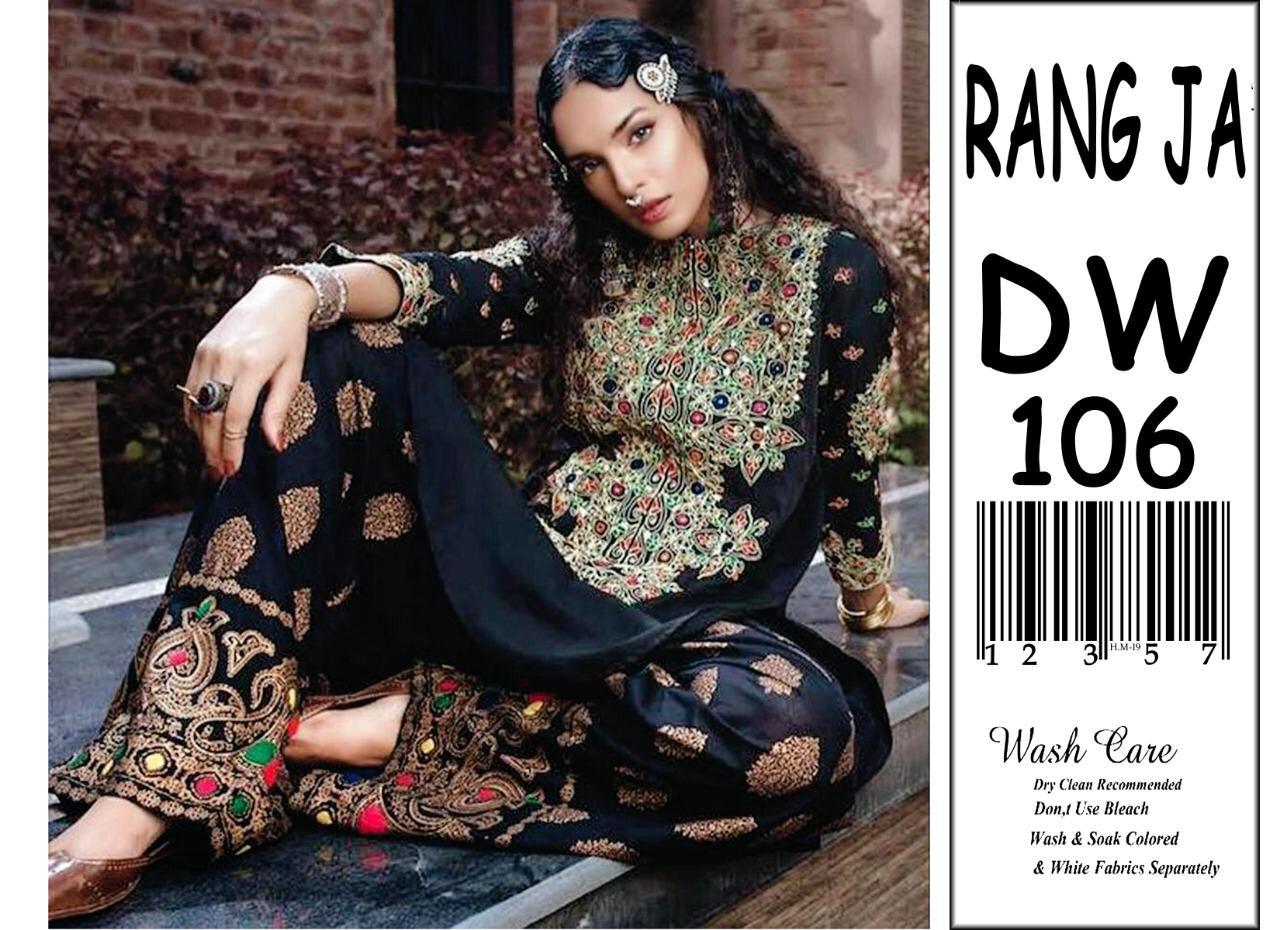 2pc Heavy embroidered Lawn Summer collection Dress