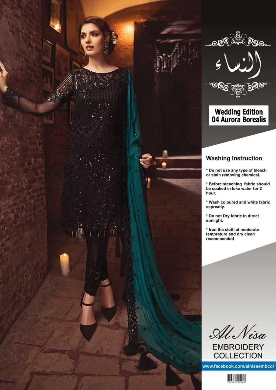 Asim Jofa Simply Festive By Alnisa Party Wear Embroidery Collection