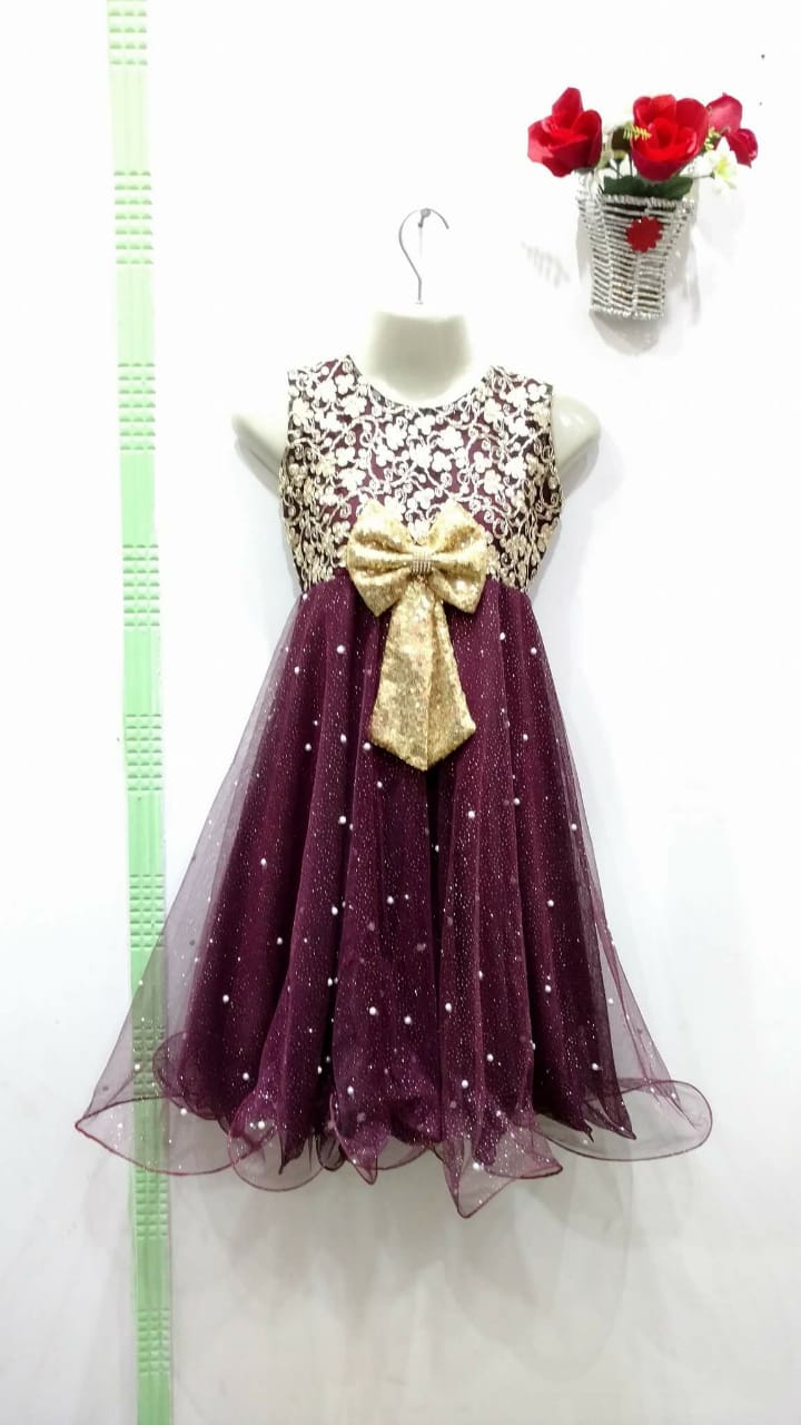 Brand new collection Net Frock for girls for eid - Size 1-18 age