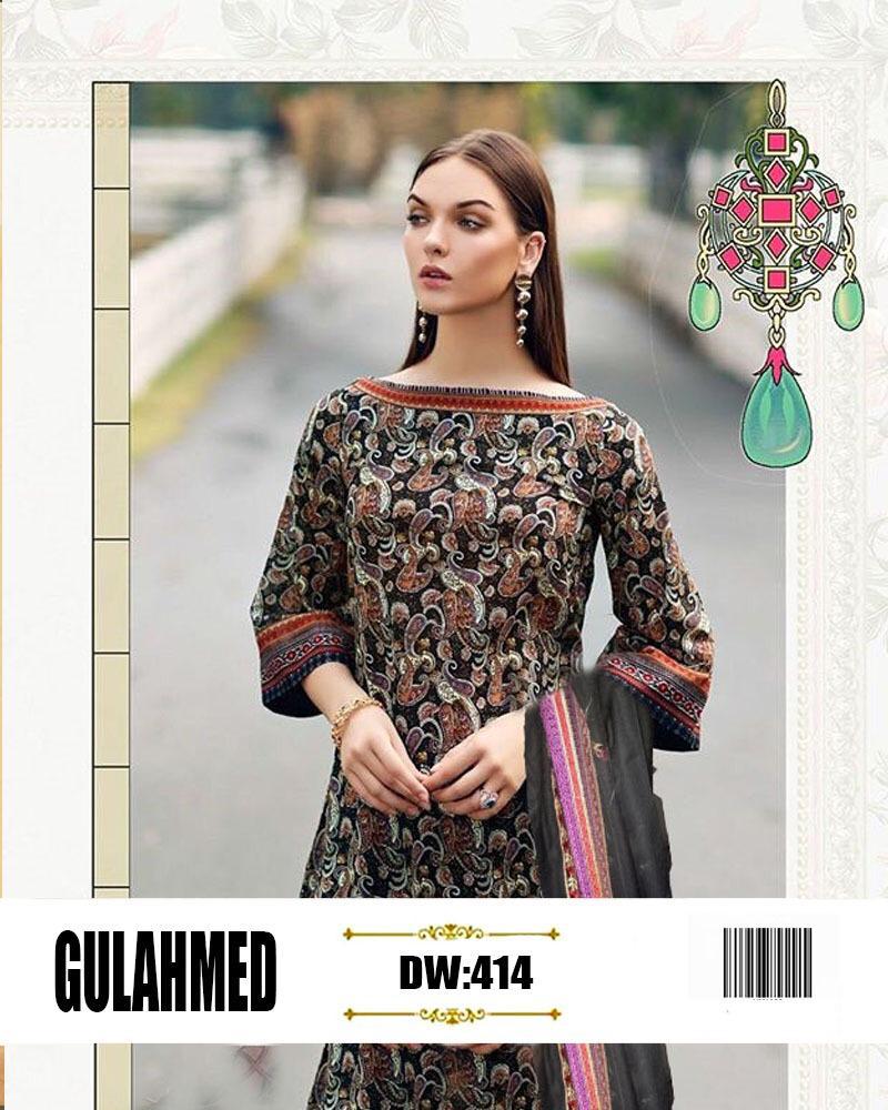 Gulahmed 3pc Lawn Collection Summer embroidered Dress