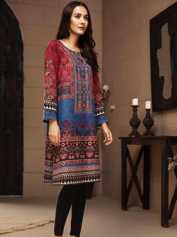 Limelight 3pc Lawn Collection Summer embroidered Dress with Chiffon dupatta