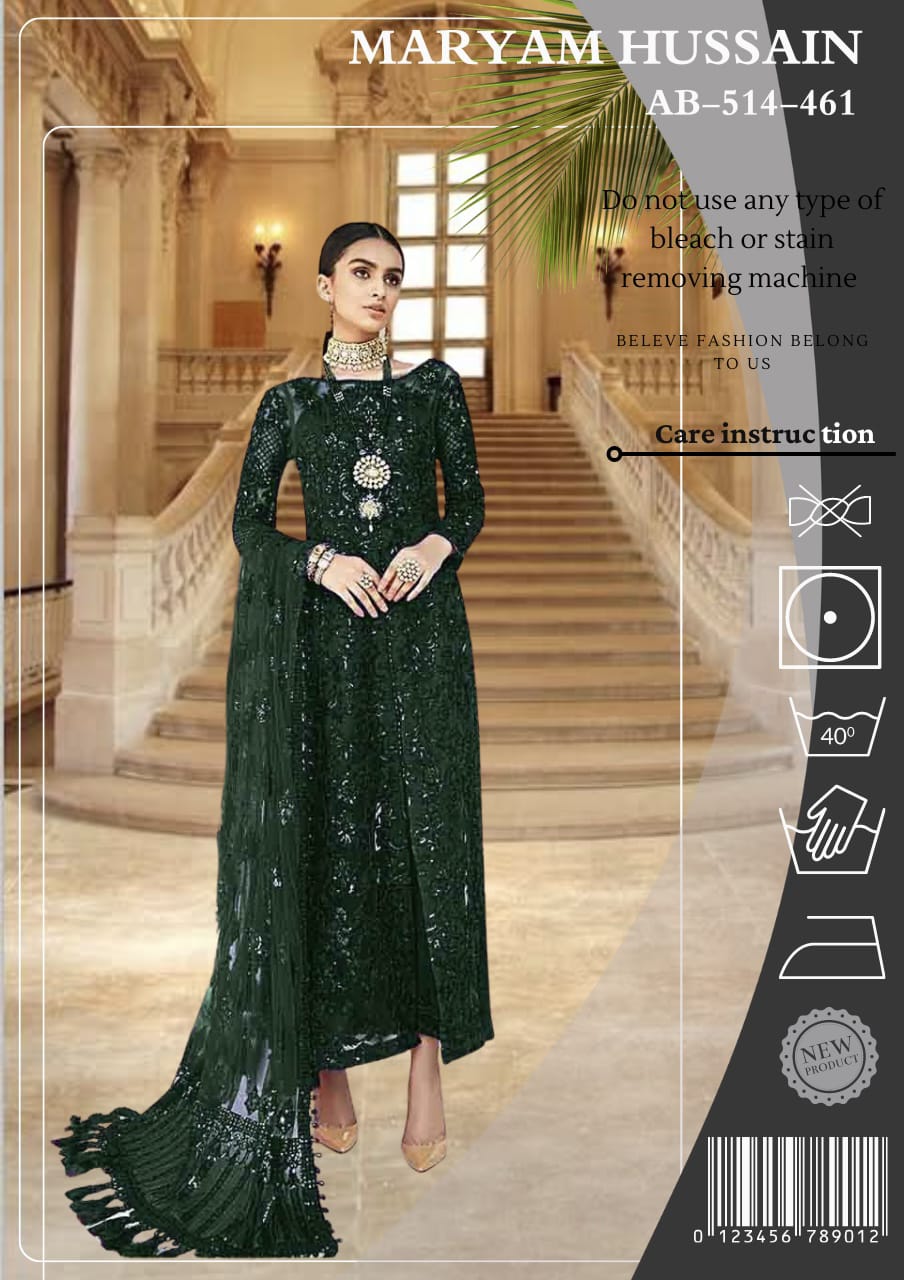 MARYAM HUSSAIN LUXURY COLLECTION Embellished AddaWork