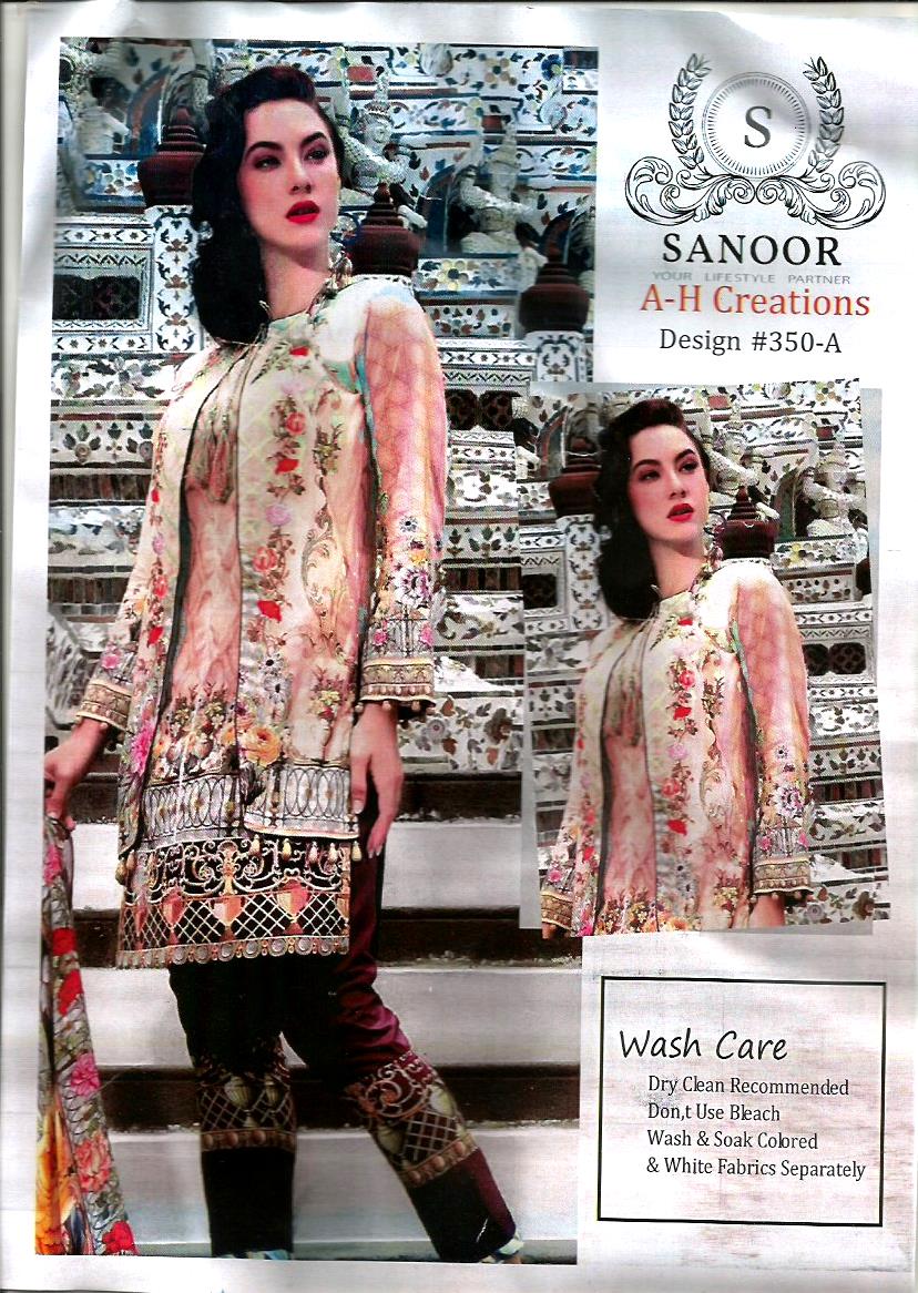 Women Linen Suit With Printed Linen Dopatta Mid Season Collection