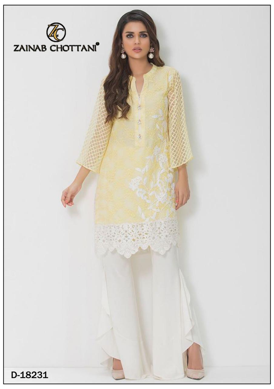Zainab Chottani 2pc Hit Lawn Collection Ladies Summer embroidered Dress